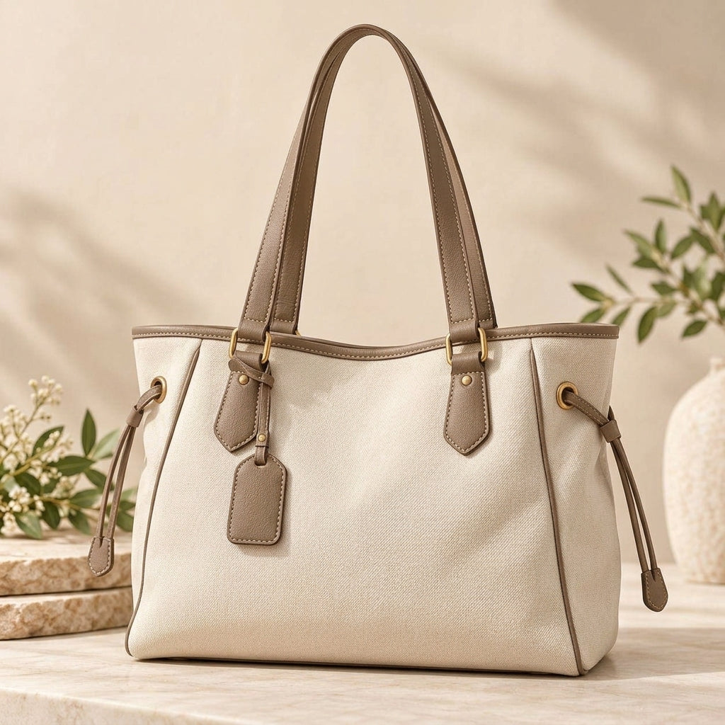 Soft-Structure Everyday Tote Bag
