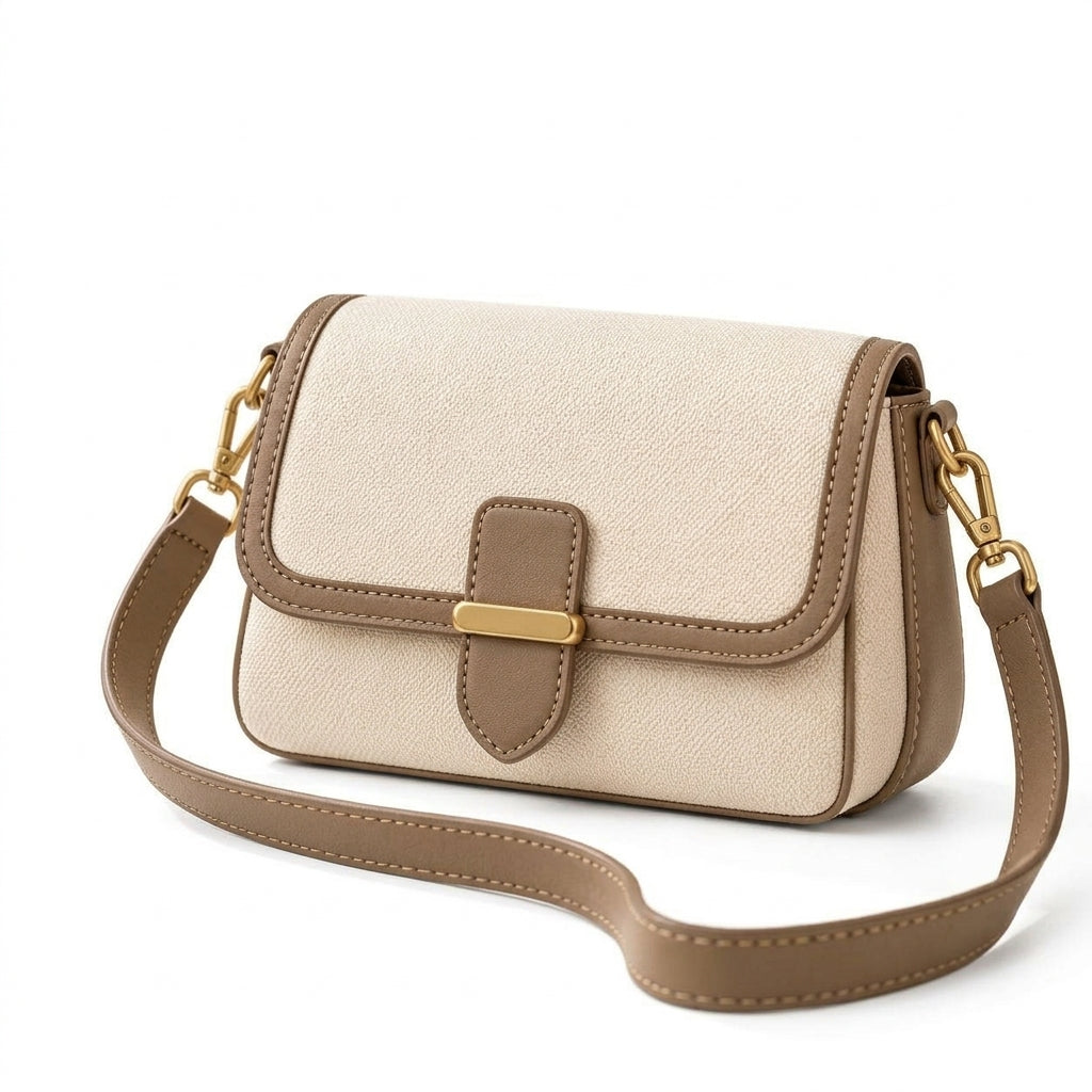 Compact Flap Crossbody Bag