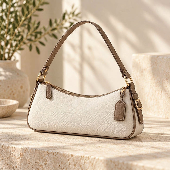Minimal Baguette Shoulder Bag
