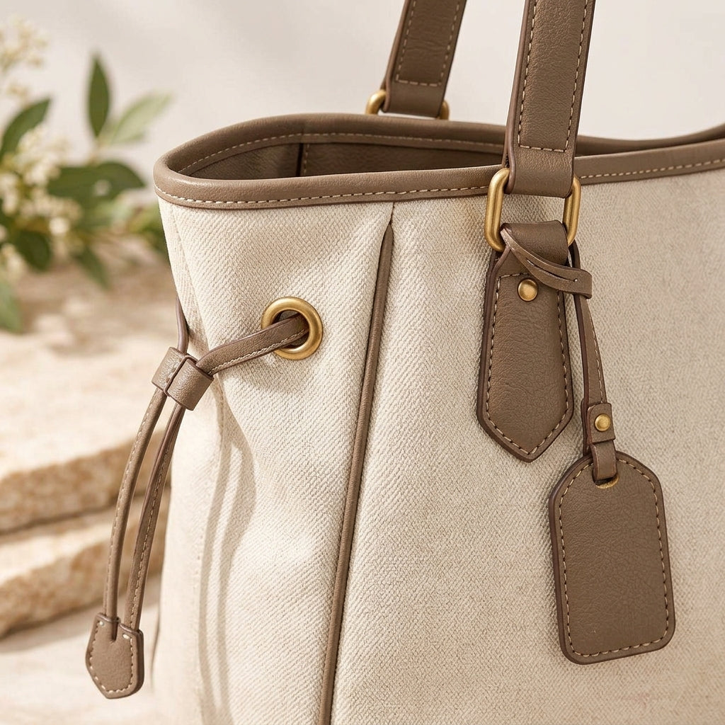 Soft-Structure Everyday Tote Bag