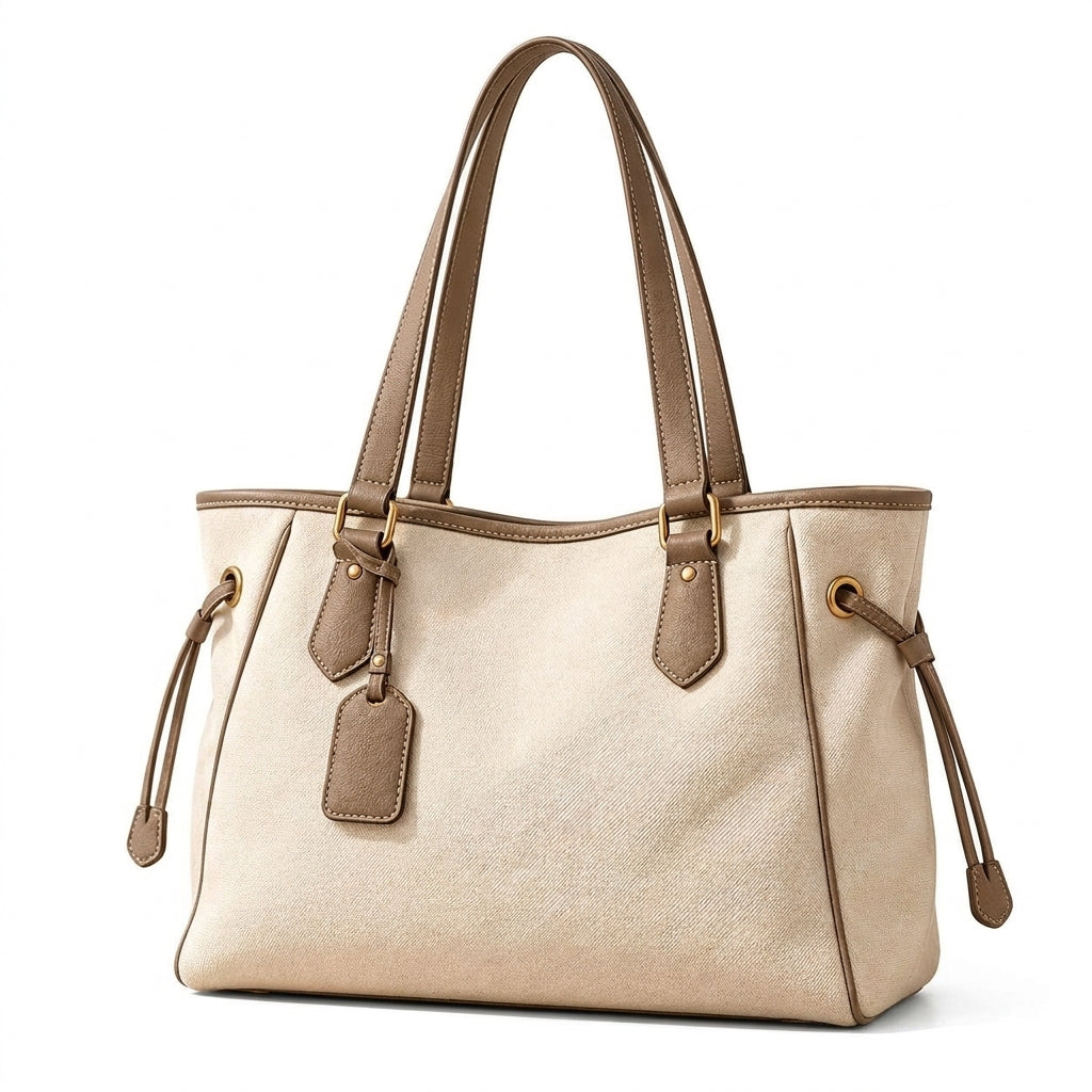Soft-Structure Everyday Tote Bag