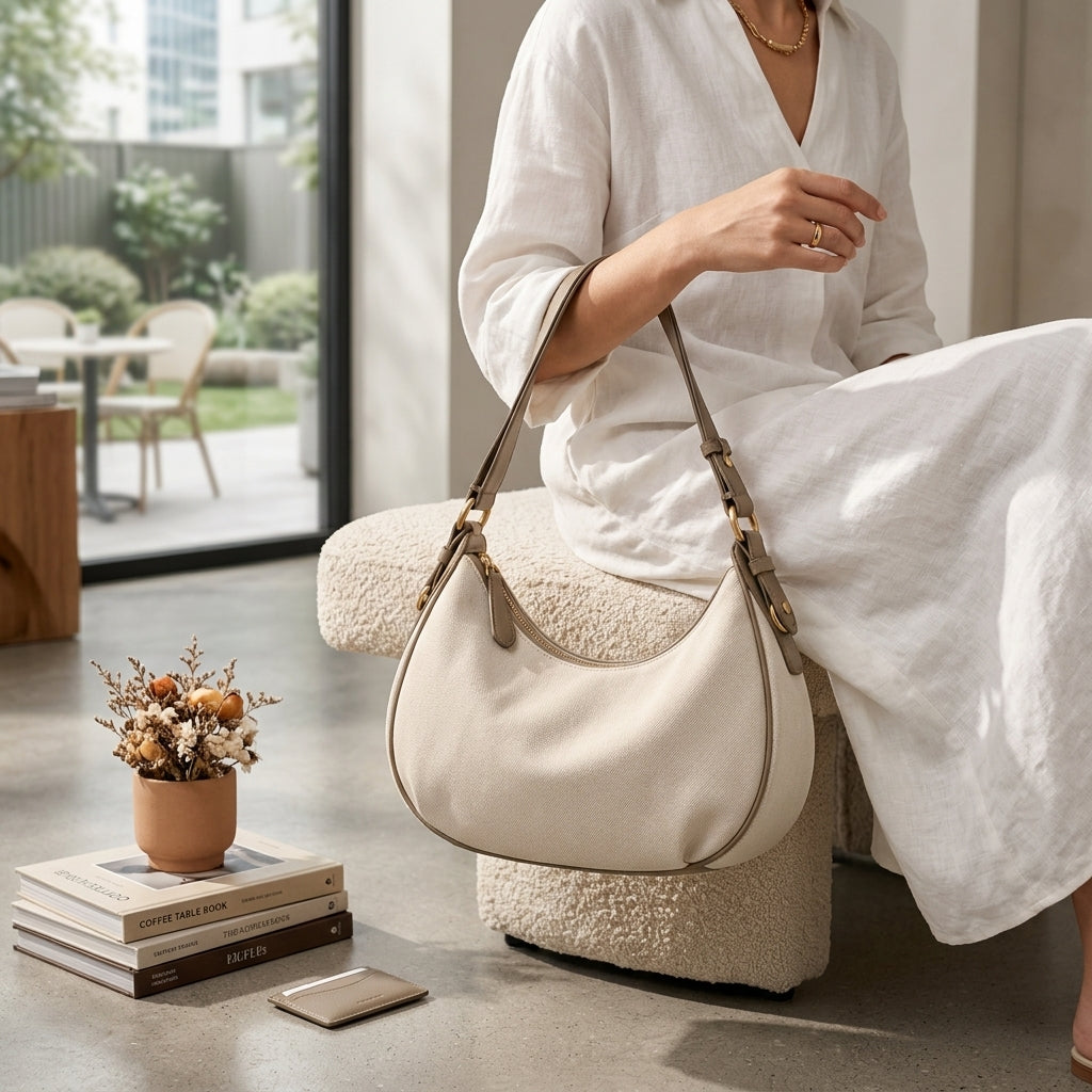 Classic Top-Handle Satchel Bag