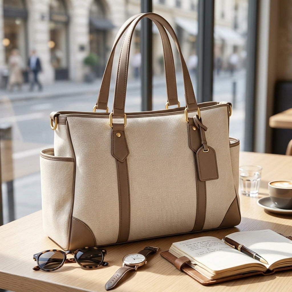 Structured Commuter Laptop Tote