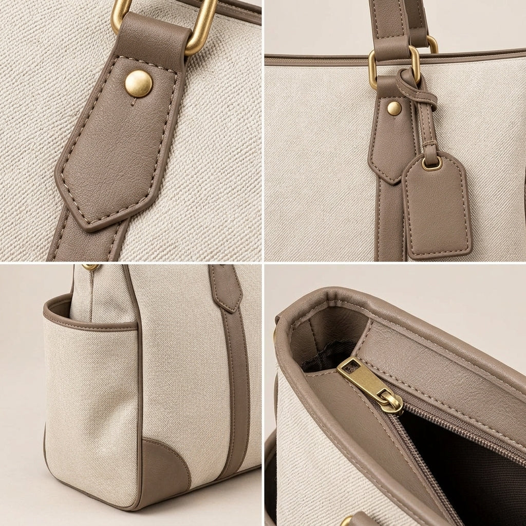 Structured Commuter Laptop Tote